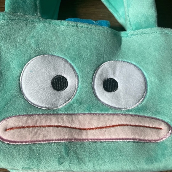 SANRIO-Imported (NWT) Hangyodon Soft Green Tote Bag - Picture 9 of 9